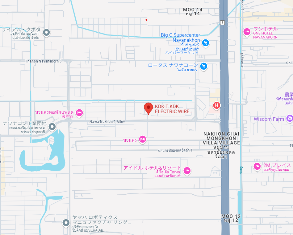 タイ拠点マップ